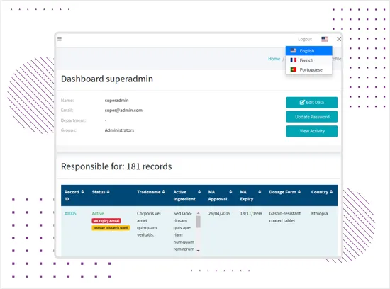 Pharmaceutical Records Management System Case Study | WebMagic